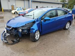 Chevrolet salvage cars for sale: 2016 Chevrolet Cruze LT