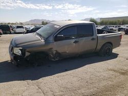 Salvage trucks for sale at Las Vegas, NV auction: 2006 Nissan Titan XE