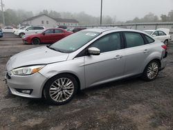 Salvage cars for sale at York Haven, PA auction: 2016 Ford Focus Titanium