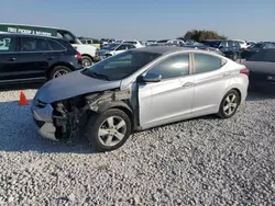 Salvage cars for sale at Taylor, TX auction: 2013 Hyundai Elantra GLS