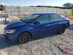 Nissan salvage cars for sale: 2018 Nissan Sentra S