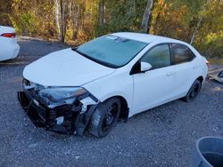 Toyota Corolla l salvage cars for sale: 2019 Toyota Corolla L