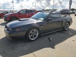 Ford Mustang salvage cars for sale: 2002 Ford Mustang GT