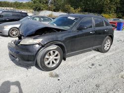 Salvage cars for sale at Fairburn, GA auction: 2004 Infiniti FX35