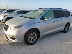 Salvage cars for sale at Arcadia, FL auction: 2022 Chrysler Pacifica Limited