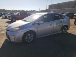 Salvage cars for sale at Fredericksburg, VA auction: 2012 Toyota Prius