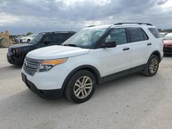 Salvage cars for sale at San Antonio, TX auction: 2015 Ford Explorer