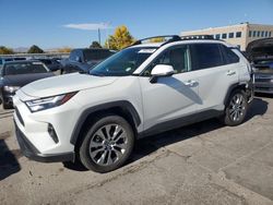 Salvage cars for sale at Littleton, CO auction: 2023 Toyota Rav4 XLE Premium