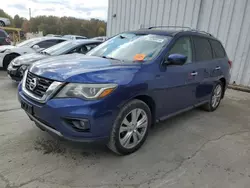 Nissan salvage cars for sale: 2018 Nissan Pathfinder S