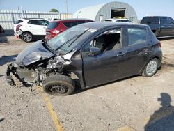 Salvage cars for sale at Wichita, KS auction: 2016 Toyota Yaris L