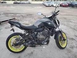 2018 Yamaha MT07 en venta en Riverview, FL