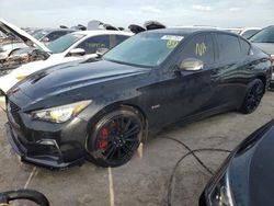 Salvage cars for sale at Riverview, FL auction: 2019 Infiniti Q50 RED Sport 400