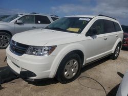 Salvage cars for sale at Riverview, FL auction: 2012 Dodge Journey SE