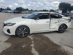 Carros salvage para piezas a la venta en subasta: 2022 Nissan Maxima SV