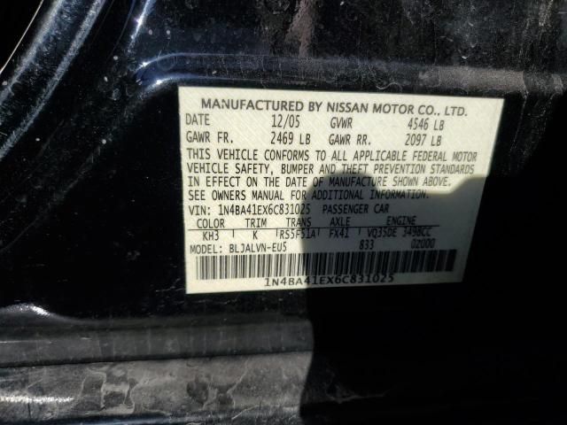 2006 Nissan Maxima SE