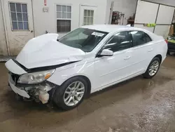 Salvage cars for sale at Davison, MI auction: 2015 Chevrolet Malibu 1LT