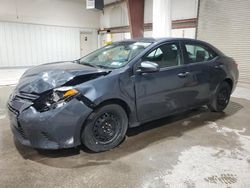 Salvage cars for sale at Leroy, NY auction: 2016 Toyota Corolla L