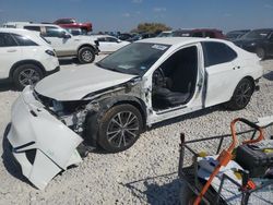 Salvage cars for sale at Taylor, TX auction: 2020 Toyota Camry SE