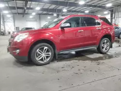 Salvage cars for sale at Ham Lake, MN auction: 2015 Chevrolet Equinox LTZ