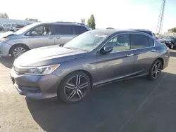 Salvage cars for sale from Copart Hayward, CA: 2017 Honda Accord LX