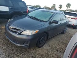 Flood-damaged cars for sale at auction: 2012 Toyota Corolla Base