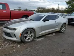 Salvage cars for sale at Lexington, KY auction: 2017 Chevrolet Camaro LT