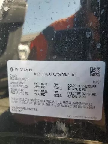 2022 Rivian R1S Launch Edition