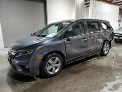 Salvage cars for sale from Copart Leroy, NY: 2018 Honda Odyssey EXL