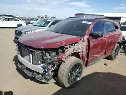 Salvage cars for sale at Brighton, CO auction: 2023 KIA Sorento SX