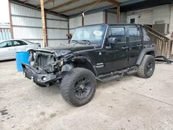 Jeep Vehiculos salvage en venta: 2015 Jeep Wrangler Unlimited Sport