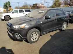 Salvage cars for sale at New Britain, CT auction: 2011 Mitsubishi Outlander Sport ES