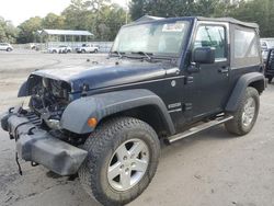 Vehiculos salvage en venta de Copart Cleveland: 2018 Jeep Wrangler Sport