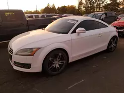 Salvage cars for sale at Denver, CO auction: 2008 Audi TT 3.2 Quattro