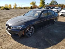 BMW salvage cars for sale: 2019 BMW 750 XI