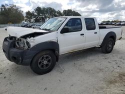 Salvage cars for sale at Loganville, GA auction: 2002 Nissan Frontier Crew Cab XE