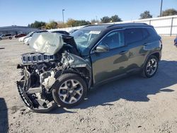 Jeep salvage cars for sale: 2020 Jeep Compass Limited