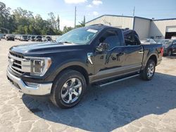 Salvage cars for sale at Savannah, GA auction: 2021 Ford F150 Supercrew