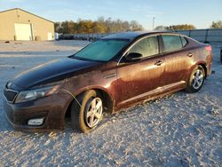 Salvage cars for sale from Copart Lawrenceburg, KY: 2015 KIA Optima LX