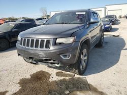 Vehiculos salvage en venta de Copart Kansas City, KS: 2014 Jeep Grand Cherokee Overland