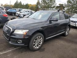 Salvage cars for sale from Copart Denver, CO: 2015 Audi Q5 Premium Plus