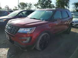 Salvage cars for sale at Riverview, FL auction: 2017 Ford Explorer XLT