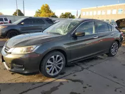 Salvage Cars with No Bids Yet For Sale at auction: 2014 Honda Accord Sport