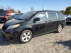 Toyota Sienna le salvage cars for sale: 2011 Toyota Sienna LE