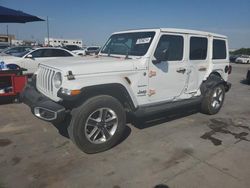 2022 Jeep Wrangler Unlimited Sahara en venta en Grand Prairie, TX