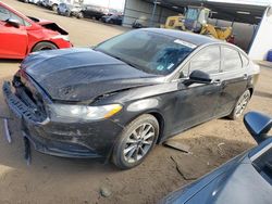 Carros salvage a la venta en subasta: 2017 Ford Fusion SE