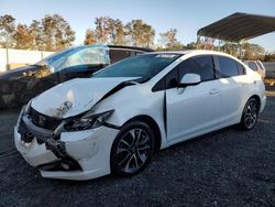 Salvage cars for sale at Spartanburg, SC auction: 2013 Honda Civic EXL