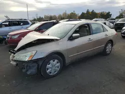 2003 Honda Accord LX en venta en Denver, CO