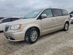 Chrysler Town & Country Limited pl salvage cars for sale: 2015 Chrysler Town & Country Limited Platinum