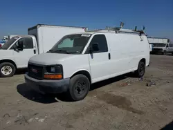 Salvage trucks for sale at Bakersfield, CA auction: 2015 GMC Savana G3500