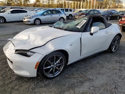 Vehiculos salvage en venta de Copart Spartanburg, SC: 2020 Mazda MX-5 Miata Grand Touring